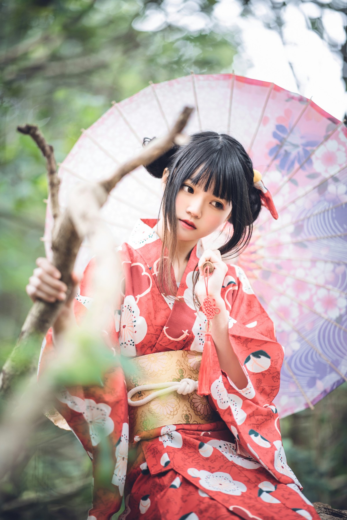 萝莉风COS 桜桃喵 – 夏日祭